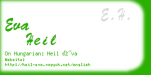 eva heil business card